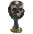 Horrible Resin Stainless Steel Design Wine Glass Horror Cup Skull Goblet Perfect Gift Skull For Lovers Halloween Theme Parties