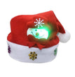 Christmas Decorations Non-woven Cartoon Applique Luminous Hat
