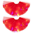 Magical & Luminous  LED Princess Halloween Tutu Skirt Sequins Shiny Skirt