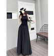 Women's Fashion Casual Retro Low Waist Skirt