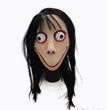 Halloween scary female ghost wig mask