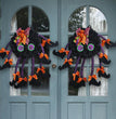 Creative Halloween Multi-legged Spider Door Hanging Wreath Party Decorations