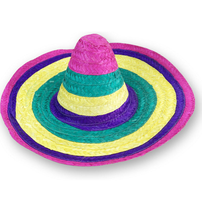 Halloween masquerade rainbow hat