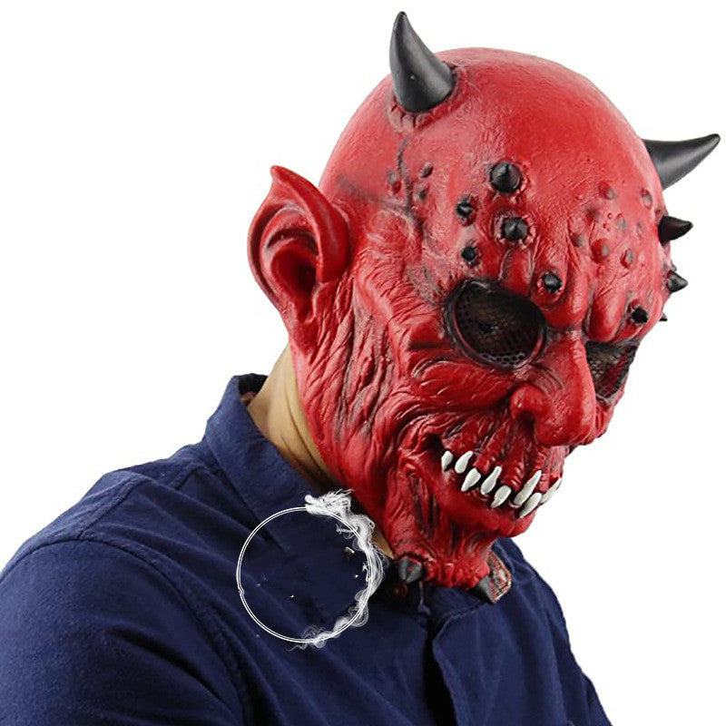 Spoofing horror headgear for Halloween