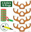 Christmas Game Inflatable Reindeer Antler Hat Ring Toss Christmas Gift