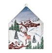 Christmas embroidery chair cover