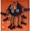 Creative Halloween Multi-legged Spider Door Hanging Wreath Party Decorations