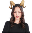 New horn antlers headband wide headband Christmas Halloween resurrection exaggerated headwear