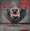 3D Halloween horror style digital printing dustproof protective mask