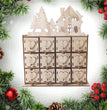 Wooden christmas house