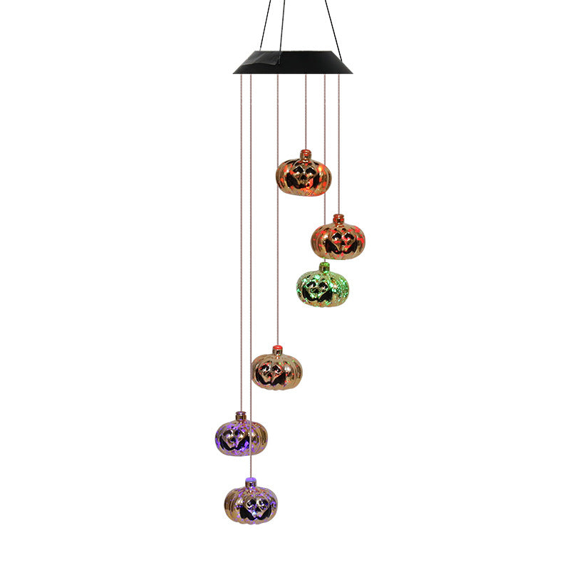Halloween Decoration Led Solar Wind Chime Lamp