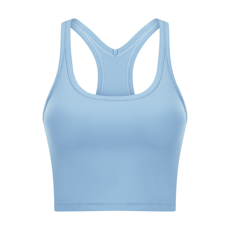Yoga Vest With Chest Pad For Women