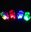 1Pair Chic LED Light Up Skeleton Hand Gloves Halloween Christmas Costume Decor