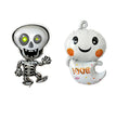 Skull pull flag spiral pendant Halloween balloon