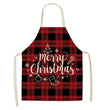 Cotton linen creative Christmas apron