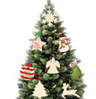 Rustic Wooden Christmas Tree Pendant