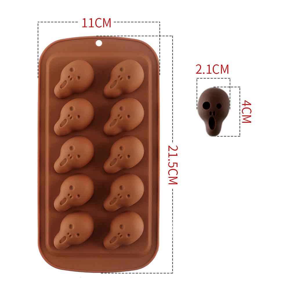 Halloween Skull Pumpkin Baking Cookie Mold