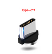 Compatible with Apple, Flowing Ligh Magnetic Streamer Data Line Cable for Iphone Android Typec