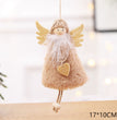 Christmas angel plush pendant