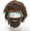Halloween party spoof knit wool hats handmade beard men and women wig hats