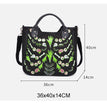 Halloween skull print handbag