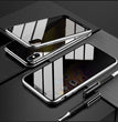 Anti-peep Magnetic Protective Shell Magnetic Privacy Glass Phone Case