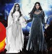 Halloween new zombie bride dress