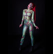 Halloween Costume Women's Makeup 3D Printing Jumpsuit