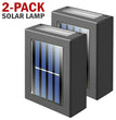 2 Pack New Solar Deck Lights Outdoor Waterproof LED Steps Lamps For Stairs Fence