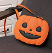 2023 Halloween Bags Funny Pumpkin Cartoon Shoulder Crossbody Bag With Bat Personalized Creative Female Bag