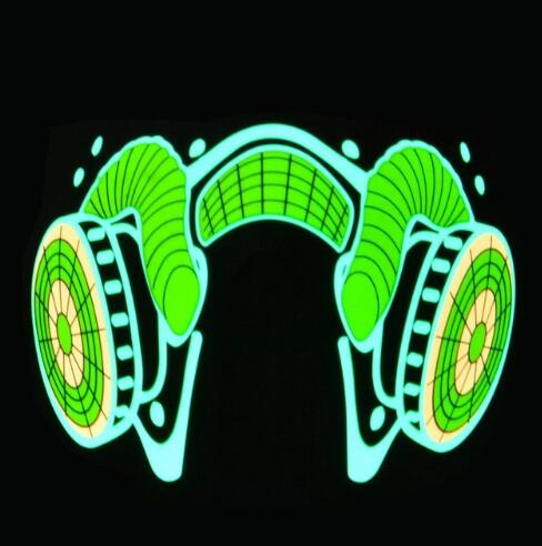 Fashion Wire LED Halloween Easter Rave Mask Luminous Costume Mask Party Easter Decor Gift