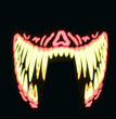 Fashion Wire LED Halloween Easter Rave Mask Luminous Costume Mask Party Easter Decor Gift