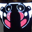 Fashion Wire LED Halloween Easter Rave Mask Luminous Costume Mask Party Easter Decor Gift
