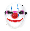 LED Mask Illuminated Glowing Joker Mask For Costume Halloween Rave Cosplay Party Xmas
