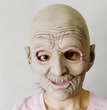 Halloween Horror Mask Funny Witch Cos Old Man Head Set Party Performance Ball Props