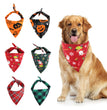 Christmas pet triangle scarf
