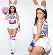 European And American Halloween Two-Piece Vest Shorts