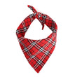 Christmas pet triangle scarf