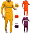 Halloween Costumes African Men's Clothing Traditional Outerwear Suits