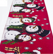 Christmas Elk Snowman Table Runner Merry Christmas Decorations