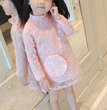 Girls long-sleeved cheongsam dress costumes