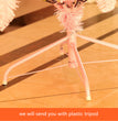 Christmas pink pointed gradient christmas tree