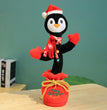 Dancing Christmas Toys Funny Tree Repeat Talking  Electronic Plush Toys Can Sing Record Lighten Early Education Funny Gift Christmas