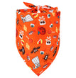 Pet Halloween Triangular Binder Dog Cat Skull Decoration Bib