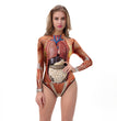 Skeletal jumpsuits party party costumes