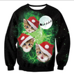 UGLY CHRISTMAS SWEATER Vacation Santa Elf Funny Womens Men Sweaters Tops Autumn Winter Clothing