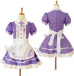 Black and white maid anime costume