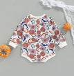 Baby Girl Halloween Jumpsuit Fall Casual Pumpkin