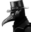 Gear Duke Halloween Gothic Black PU Beak Mask