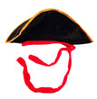 Halloween Pirate Hat Skull Print Adult Kids Pirate Captain Hat Cosplay Costume Cap Birthday Masquerade Party Prop Decor Supplies